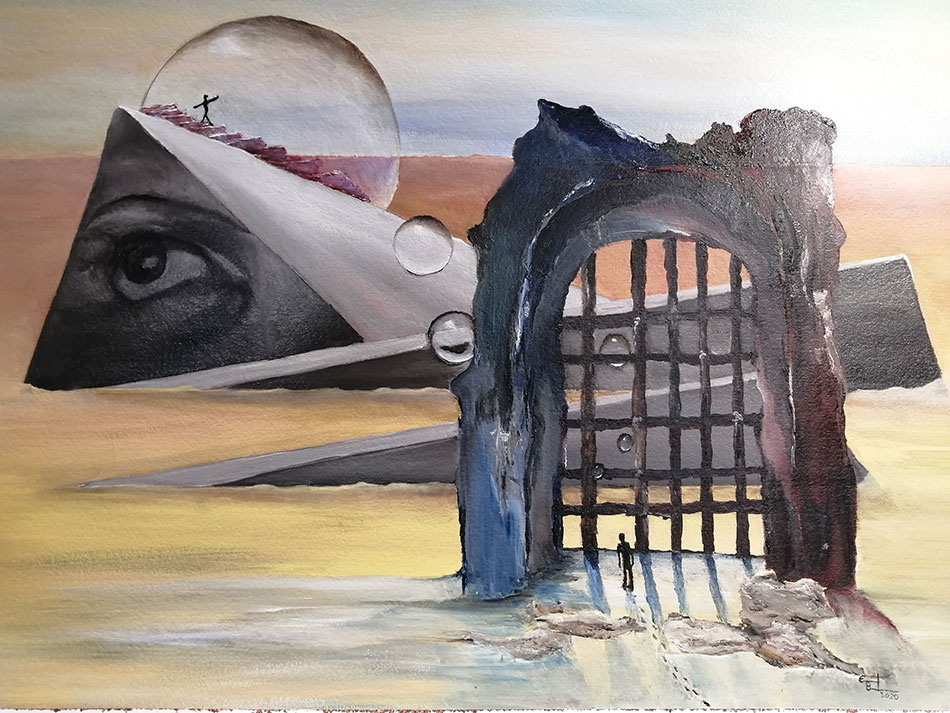 Grenzen der Freiheit, 40x60